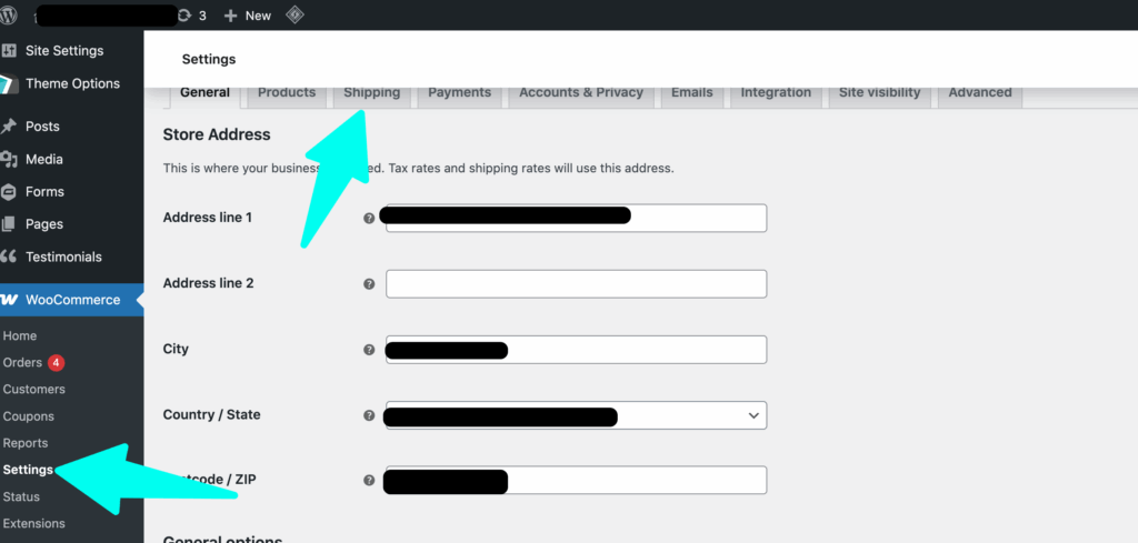 woocommerce settings ‹ tree frog coffees — wordpress 05 28 2025 11 07 am